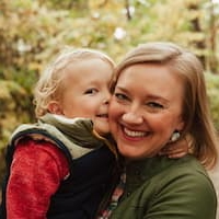 Barb Carr with child