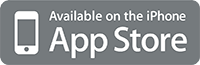 Cell phone icon with text that reads, "Available on the iPhone, App Store."